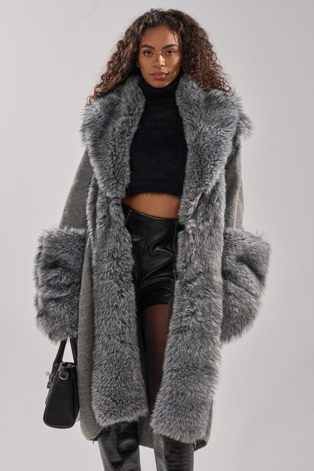 RICH FLEX LONG CARDIGAN