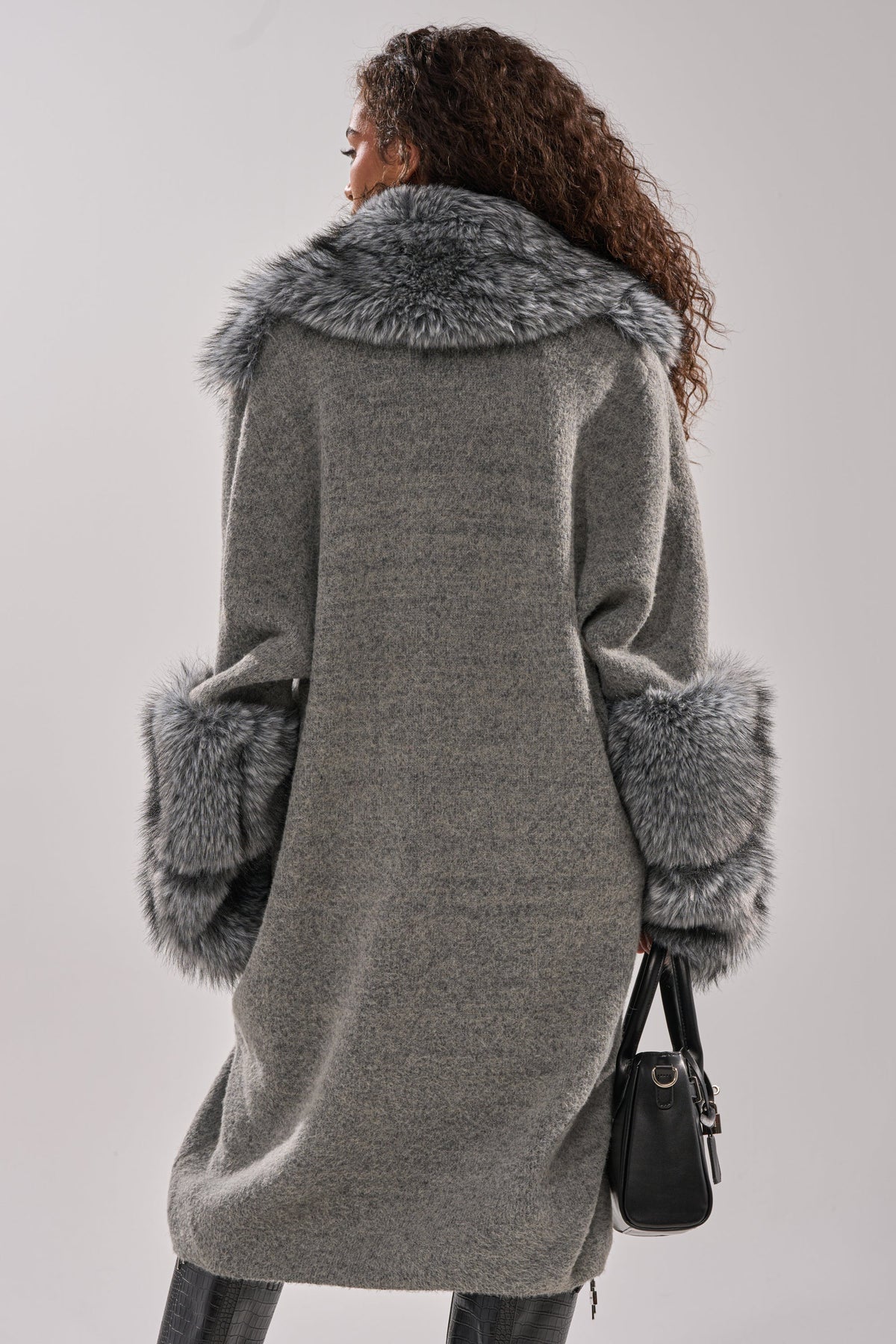 RICH FLEX LONG CARDIGAN