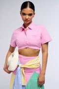 RICH AND BLIND WOVEN BUTTON DOWN SHIRT